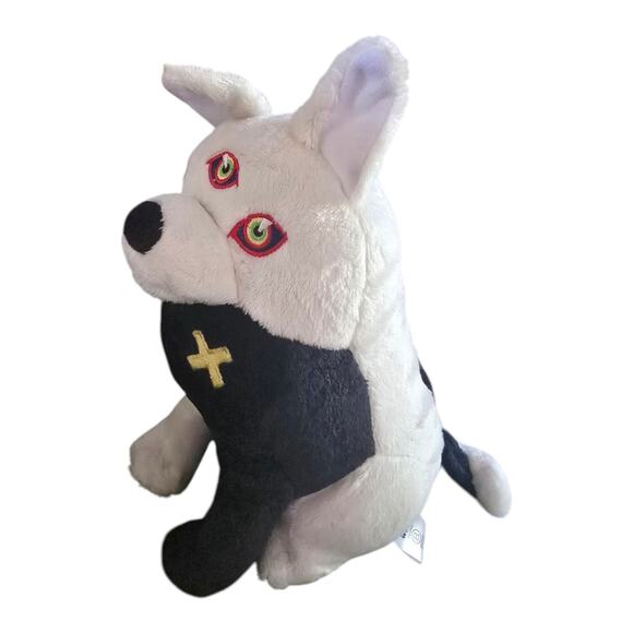 Meow Wolf Plush Cat Wolf Twisted Multiverse Stuffed Animal Toy Black White - Picture 3 of 6